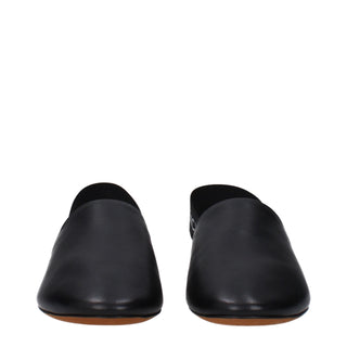 Givenchy Black Leather Mules