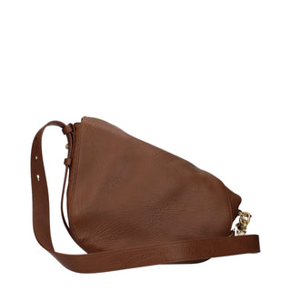 Burberry Brown Leather Crossbody Bags