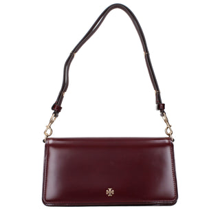 Tory Burch Red Leather Shoulder Bags
