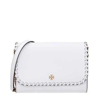 Tory Burch White Leather Clutch Bags