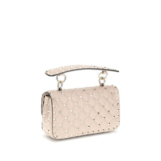 Valentino Garavani Small Leather Rockstud Spike Handbag