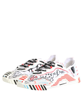 Dolce & Gabbana Multicolor Low Top NS1 Men Sneakers Shoes