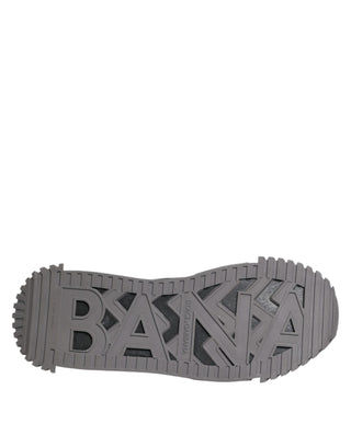 Dolce & Gabbana Multicolor Lace Up Low Top NS1 Sneakers Shoes