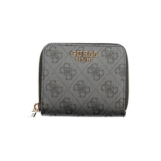 Guess Jeans Black Polyethylene Women Wallet