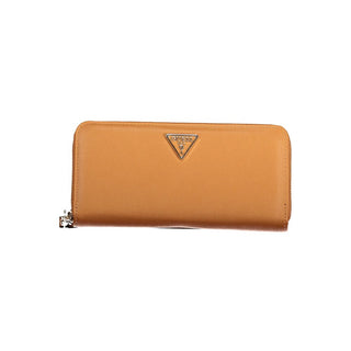Guess Jeans Brown Polyethylene Women Wallet