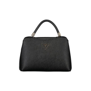 Guess Jeans Black Polyethylene Handbag