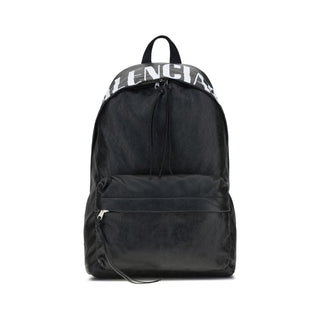 Balenciaga Crinkle Effect Backpack