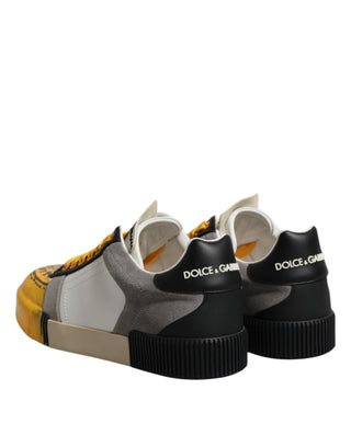 Dolce & Gabbana Multicolor MIAMI Low Top Sneakers Shoes