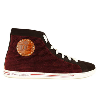 Dolce & Gabbana Red Calfskin Sneaker
