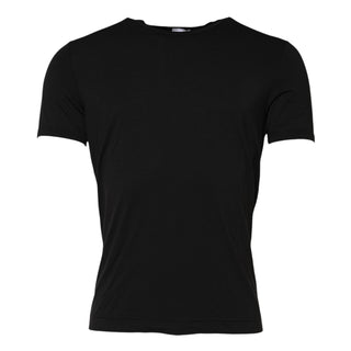 Dolce & Gabbana Black Modal Men Crew Neck Underwear T-shirt