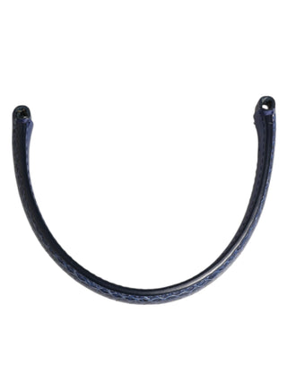 Dolce & Gabbana Blue Large Ayers Leather Bag Handle Women Shoulder Strap