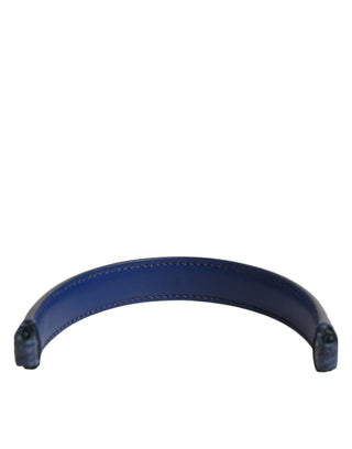 Dolce & Gabbana Blue Large Ayers Leather Bag Handle Women Shoulder Strap