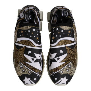 Dolce & Gabbana Multicolor Sorrento Low Top Sneakers Shoes