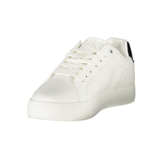 Calvin Klein White Leather Women Sneaker