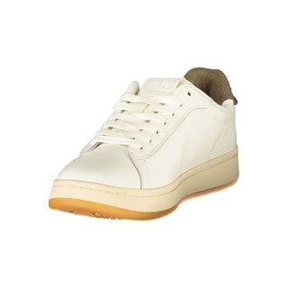 Tommy Hilfiger White Leather Women Sneaker