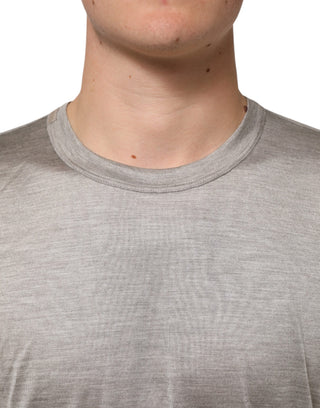 Dolce & Gabbana Beige Hazelnut Cotton Shortsleeve Shirt T-shirt