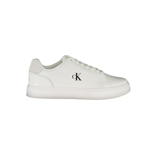 Calvin Klein White Leather Men Sneaker