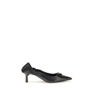 Prada Leather logo Pumps