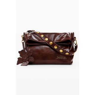 Desigual Brown Polyethylene Women Handbag