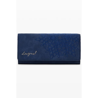 Desigual Blue Polyethylene Women Wallet