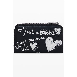 Desigual Black Polyethylene Women Wallet