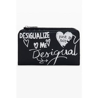 Desigual Black Polyethylene Women Wallet