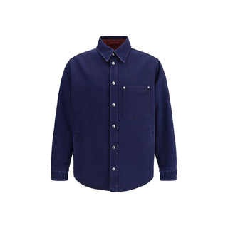 Gucci Denim and flanel Reversible Shirt