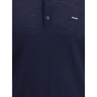 Prada Virgin wool polo Sweater