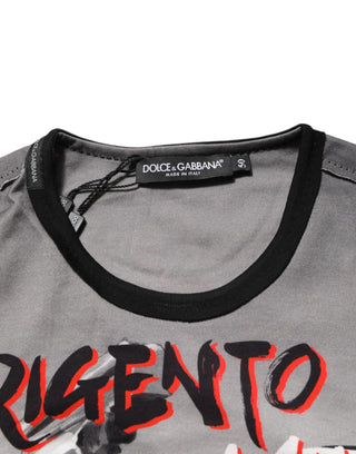 Dolce & Gabbana Multicolor Agrigento Dance Jazz Music Print T-shirt