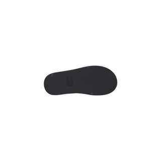 Tommy Hilfiger Jeans Black Leather Sandal