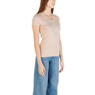 Guess Beige Cotton T-Shirt