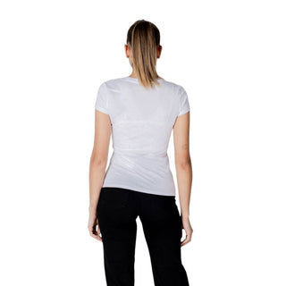 Armani Exchange White Cotton T-Shirt
