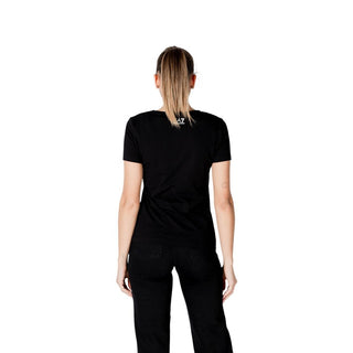 EA7 Emporio Armani Black Cotton T-Shirt