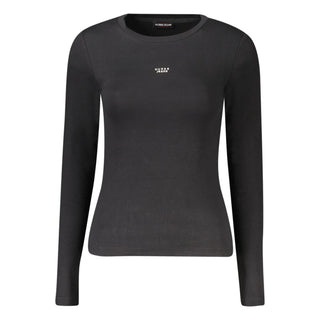 Guess Jeans Black Cotton Women T-Shirt