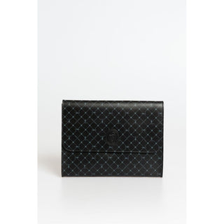 Trussardi Black Polyester Men Clutch