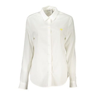Desigual White Cotton Shirt