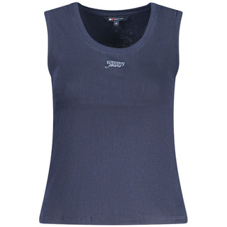 Tommy Hilfiger Blue Cotton Tank Top