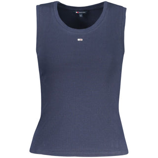 Tommy Hilfiger Blue Cotton Tank Top
