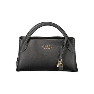 Guess Jeans Black Polyethylene Handbag
