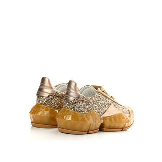 Jimmy Choo Diamond Glittered Sneakers