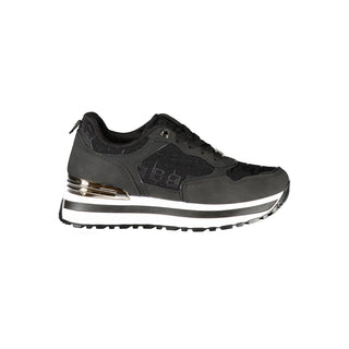 Laura Biagiotti Black Polyester Women Sneaker