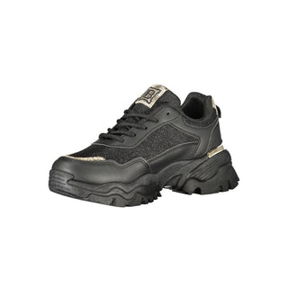 Laura Biagiotti Black Polyester Women Sneaker
