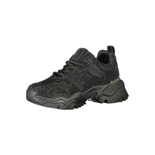 Laura Biagiotti Black Polyester Women Sneaker
