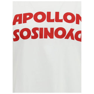 Valentino Cotton T-shirt with Apollo Dyonisos graphic print