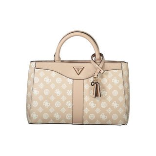 Guess Jeans Pink Polyethylene Handbag