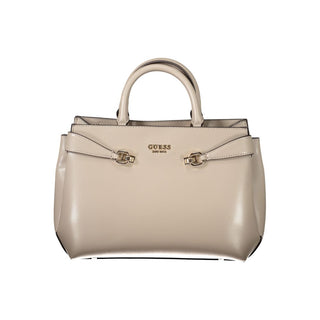 Guess Jeans Brown Polyethylene Handbag