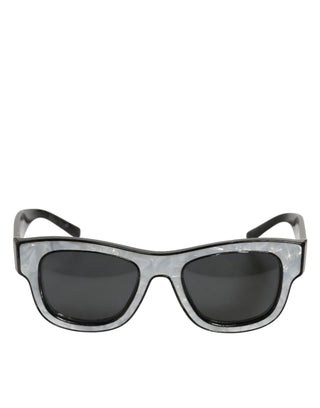 Dolce & Gabbana DG4379F Pearl White Acetate Frame Shades Sunglasses