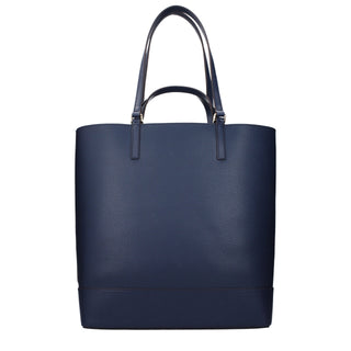 Michael Kors Blue Leather Shoulder Bags