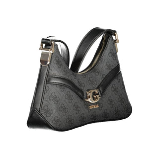 Guess Jeans Black Polyethylene Handbag