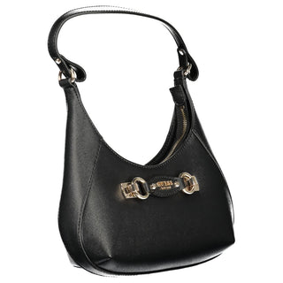 Guess Jeans Black Polyethylene Handbag